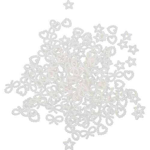 150 Mixed Faux Pearl Cabochon Embellishments Wedding Nail Phone DIY Flatback Scrapbooking Crafting Jewelery