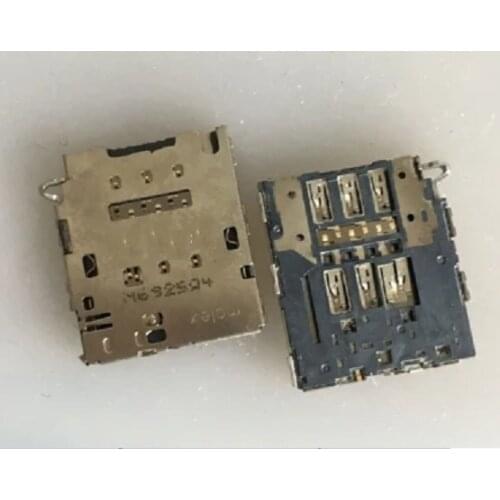 2PCS For Samsung Galaxy S6 Edge G925 G9250 SIM Card Reader Holder Slot Tray