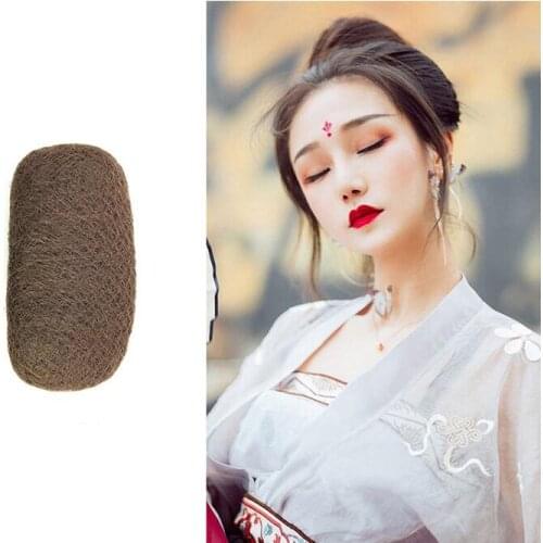 2pcs Easy Hair Braider The Princess Styling Hair Fluffy Synthetic Hair Pad Increased Hair Style Dressing Beauty Make Up Fast Bun