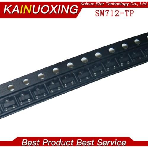 20PCS SM712-TP SM712-T SM712 TVS DIODE 12VWM 21VC SOT23 MOSFET new and original
