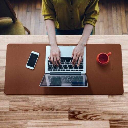 CENNBIE 100x50CM Portable Large Mouse Pad Gamer Waterproof PU Leather Desk Mat Computer Mousepad Keyboard Table Cover for Dota