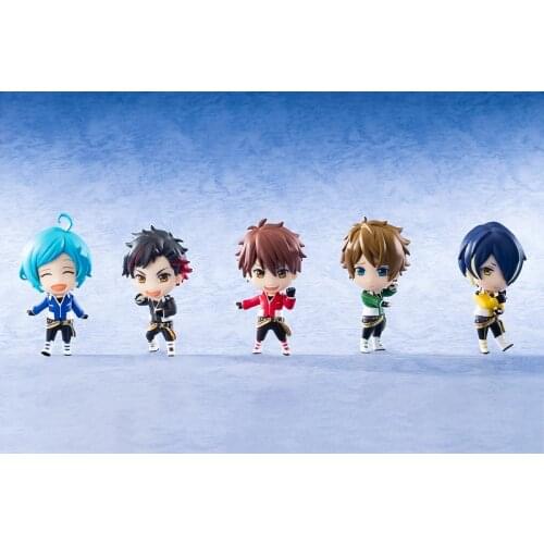 5pcs/lot Japanese original anime figure Q version Ensemble Stars action figure collectible model toys for boys