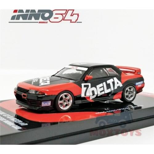 INNO 1:64 Nissan Skyline GT-R R32 #7 Delta Diecast Model Car
