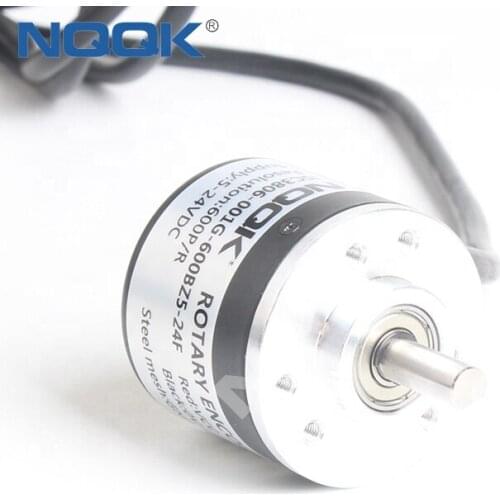 ISC3806 600 pulse solid shaft 6 mm 5-24V DC Incremental rotary encoder