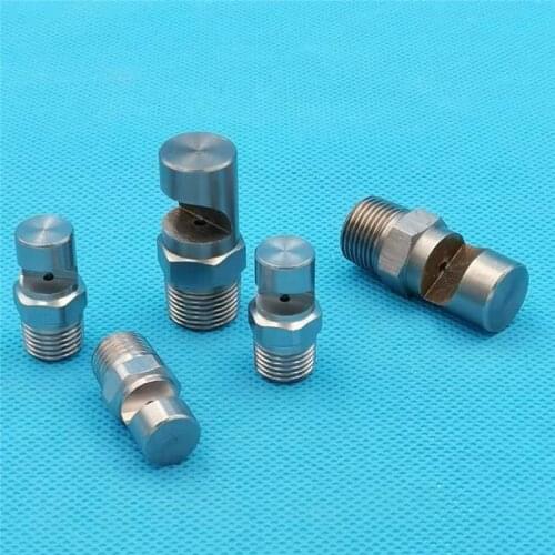 Wide Angle Deflected flat fan spray nozzle,stainless steel fire suppression water curtain wide angle floodjet flat fan nozzle