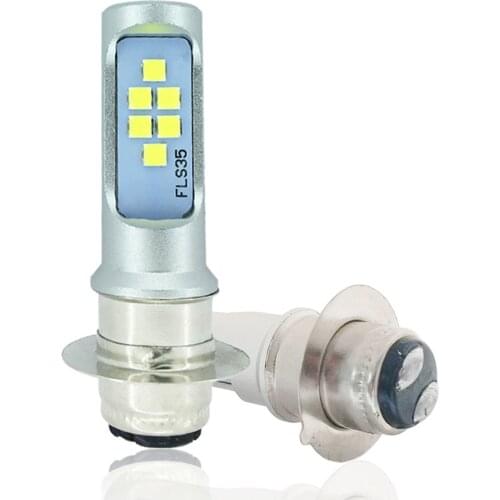 1 Pcs P15D H6M LED Motorcycle Headlight Fog Light Canbus 1200LM 6000K Scooter Motorbike Front lamp Driving Lamp DRL Super bright