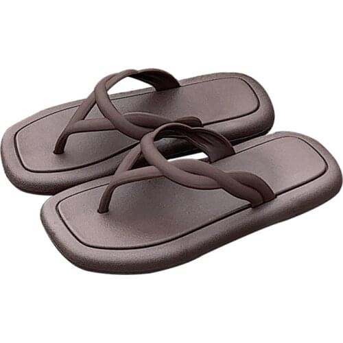 Summer Leisure Flip Flops Women Fashion New Seaside Vacation Beach Shoes