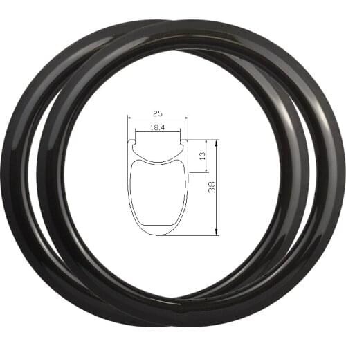 20 Inch BMX Bike Rims 38mm Depth x 25mm Width Bicycle Rim 20 451 Rim/ V Brake Clincher Wheel 451