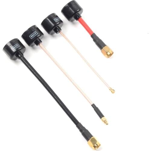 5.8GHz 2.5dBi RHCP Super Mini Lollipop Antenna With MMCX UFL RP SMA Connector For FPV Racing Drone Length 120mm 100mm 60mm 80mm