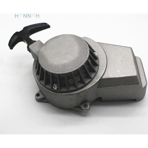 Aluminium Pull Starter Start Pocket Bikes Mini ATV Mower Engines Warm Tool 49CC 2 STROKE ENGINE PULL STARTER