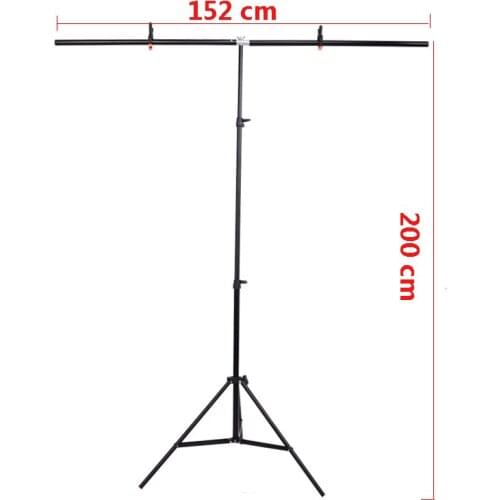 Free Ship Photo Backdrop Stand Photo Studio Background Support big PVC Background Holder Photo Stand 152cm X 200cm or 66X80CM
