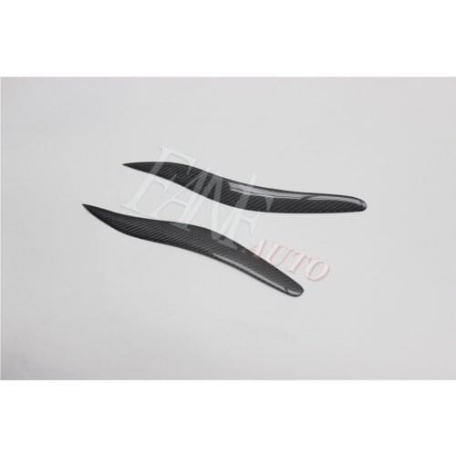 Carbon Fiber Headlight Cover Eyebrows Eyelids for Lexus IS250 IS350 ISF IS-F 2006-2013