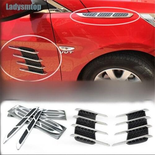 Ladysmtop Car Simulation Vent Decorative Case For Mitsubishi Outlander ASX Lancer Evolution Pajero Eclipse Grandis FORTIS Zinger