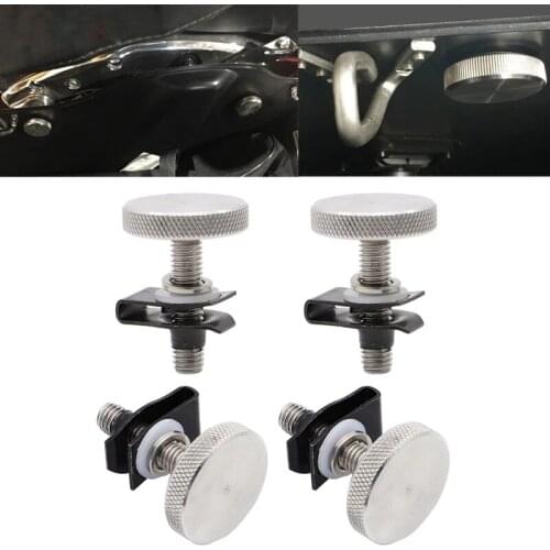 Hard Saddlebag Safety Bolt Mounting Theft Deterrent Lock For Harley Touring 1993-2020 Motorcycle Bike Saddle Bag Bolts Organizer