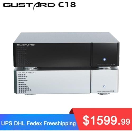 Gustard C18 10M Clock Audio Clock OCXO Sine Wave Output Square Wave Output