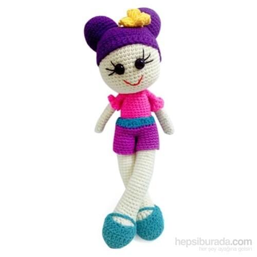 Drop Toy Game Friend Purple Hair Long Leg Baby