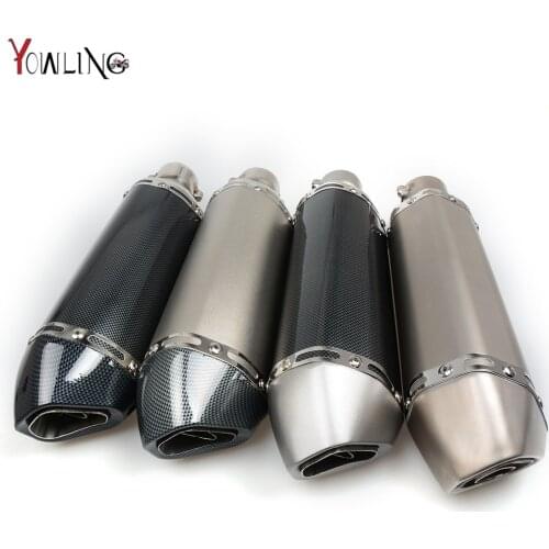 Motorcycle Scooter exhaust Modified Exhaust Muffler pipe For Kawasaki Z1000 ZX10R ZX6R Z650 Z900 NINAJ650 2004 - 2015 2016 2017