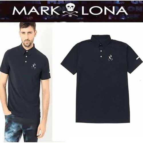 Summer 2021 New Mens Golf Short Sleeve Quick-Dry Sports Polo-Shirt