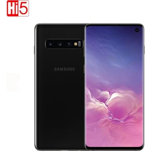 Original Samsung Galaxy S10 Mobile Phone 8GB RAM 128GB ROM Snapdragon 855 Octa Core 6.1" 16MP&12MP Fingerprint Unlocked Phone