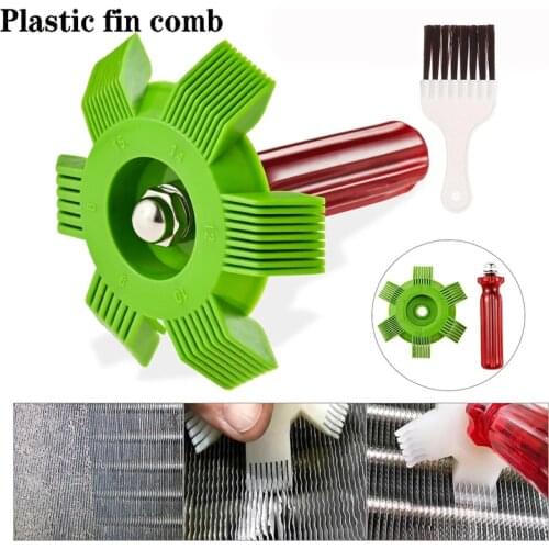 Plastic Air Conditioning Fin Comb Air Conditioning Condenser Cooling Brush Evaporator Cooling Fin Combing Refrigeration Tool