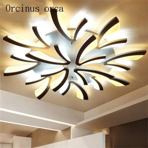 LED ceiling light creative personality living room simple modern dining room warm romantic bedroom lighting