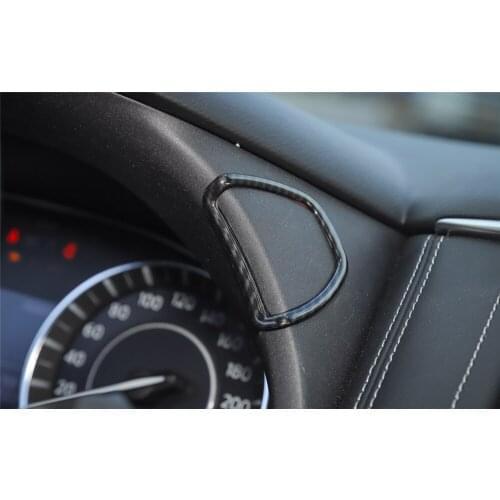 Dashboard Left And Right Buttons Ring Cove Trim for Nissan Patrol Car Accessories Car Stickers Interior Decoration Protector