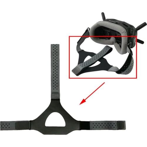 Skin-friendly Adjustable Fabric Head Belt Headband Replace for DJI Digital Goggles
