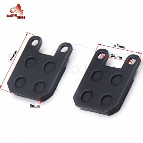 Disc Caliper Brake Pads Steel Shoes For Chinese ATV Quad 50cc 110cc 125cc 140cc 150cc 160cc Pit Dirt Bike SSR Taotao