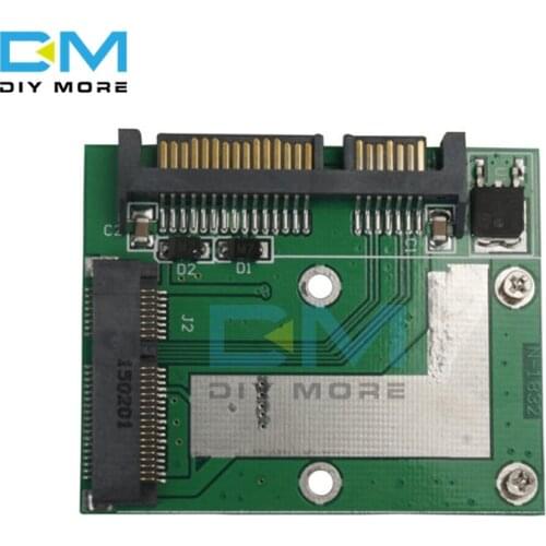 Universal Standard mSATA Mini PCIE SSD to 2.5 Inch SATA 6.0 Gps Adapter Converter Card Module Board For Laptop Desktop