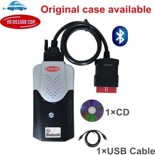VD DS150E CDP 2020 new vci obd2 obdii Diagnostic Tool with bluetooth Scanner tool car truck VD TCS CDP Pro Plus for delphis