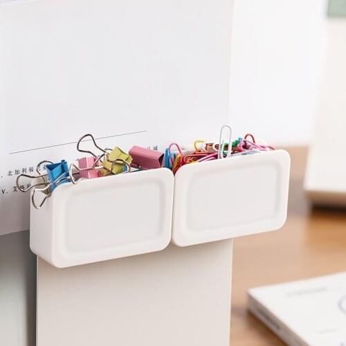 Storage Box Refrigerator Side Door Hanging Small Sauce Bag Office Supplies Stationery Removable Organizing Box Mini Storage Box