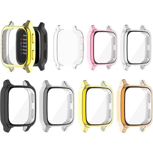 Smart Watch TPU Full Cover Screen Protective Frame for Garmin Venu Sq Bracelet Scratch Case Bumper Shell