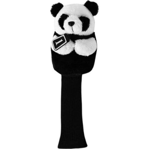Cute Golf Head Cover Protective Headcover Animal Golf Accessories Mascot Novelty Cute Gift for No.1 Driver