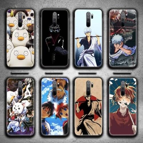 Sakata Gintoki Gintama Phone Cases for Redmi 9A 9 8A 7 6 6A Note 9 8 8T Pro Max K20 K30 Pro