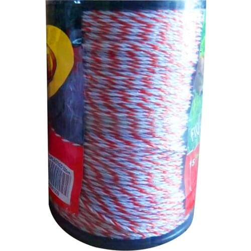 500m Electric Portable Fencing Poly Wire Rope Farm Garden Animal Enclosure Tool raccoons Electric Fence Poly Wire
