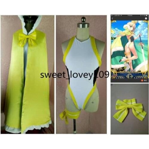 Fate/Grand Order Fate/stay night Saber Rider Assassin Archer Berserker Arturia Pendragon cosplay costume swimsuit