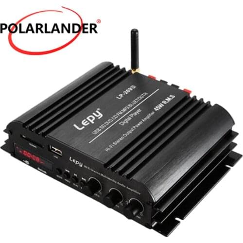 LP-269S Lepy Bluetooth without adaptor Digital Player HIFI Stereo Audio Power 2CH 45W Home Multimedia Support SD USB FM MP3 DVD