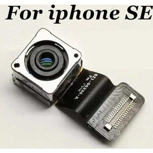 MIXUEWEIQI 100% New TEST OK original Rear Back big camera For IPHONE SE camera Module Flex Cable FOR iphone SE
