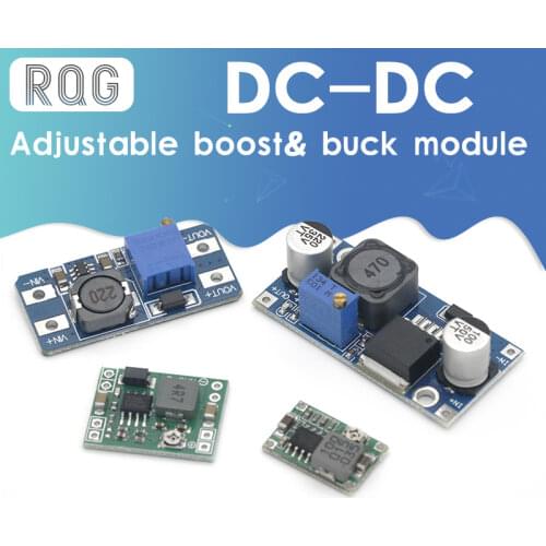 DC-DC Voltage stabilized power supply module Adjustable boost& buck voltage regulator module LM2596S-ADJ MT3608 MP1584EN