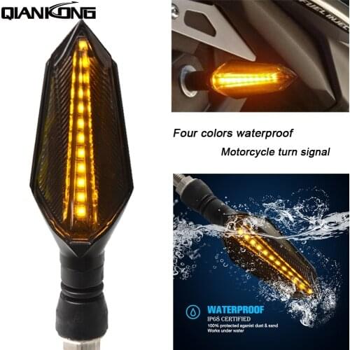 Motorcycle Accessoriese Turn Signal Light Flashing 12 LED lights For YAMAHA TMAX530 TMAX500 T-MAX TMAX 530 500 T-MAX530