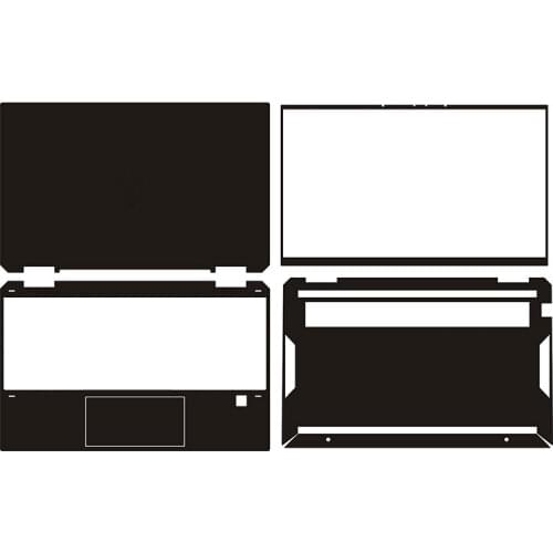Carbon fiber Laptop Sticker Skin Decal Cover Protector for HP Spectre x360 13-aw0174TU 13"