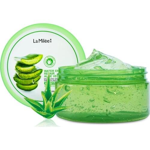 200ml Natural Aloe Vera Gel Soothing Anti-acne Marking Product Cream Moisturizing N8A0