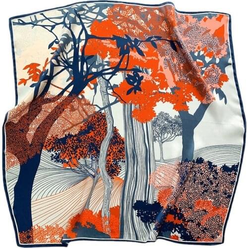 100% Silk Scarves Women Foulard Head Scarf Ladies Shawl Wrap Female Hijab Poncho beach Soft Bandana Lady Head Brand Pashmina