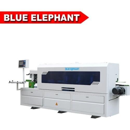 Blue Elephant Jinan Fully Automatic Edge Banding Machine with High Speed CNC Router
