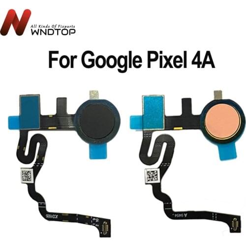 Touch ID Fingerprint Sensor For Google Pixel 4A Home Button Fingerprint Ribbon Identification Sensor Flex Cable
