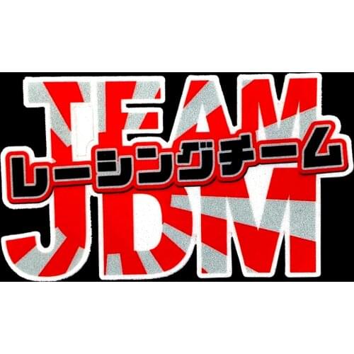 Reflective JDM Style Car Sticker for Toyota Honda Nissan Mazda Mitsubishi Accessories