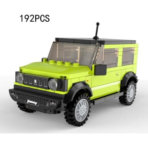 Technical assemble building block 1:24 scale japan suzuki orv JIMNY model vehicle steam bricks educational toy for boy gifts