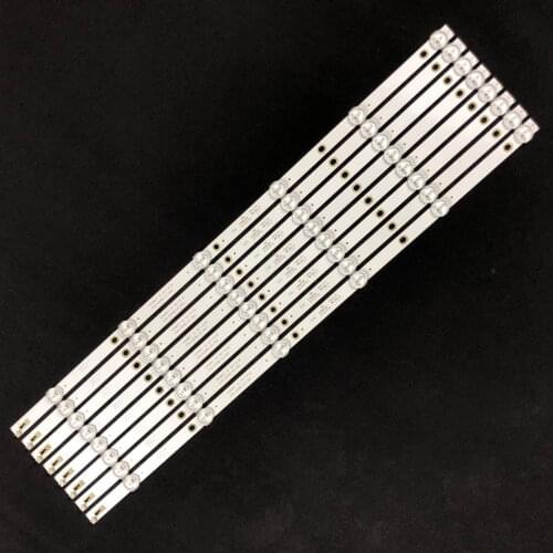 10setsLED Backlight 6 lamp K550WDC1 A1/A2 4708-K55WDC-A2113N01 For Phili ps 55'' TV 55U5080 55PUF6022/T3 100%NEW LED Backlight s