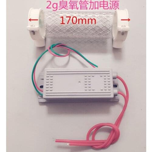 170mm 2g 220V Tubular Ozone Generator