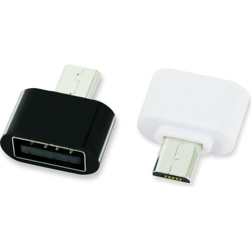 2pcs/lot Mini OTG Cable USB OTG Adapter Micro USB to USB Converter for Smart Phone Tablet PC Android